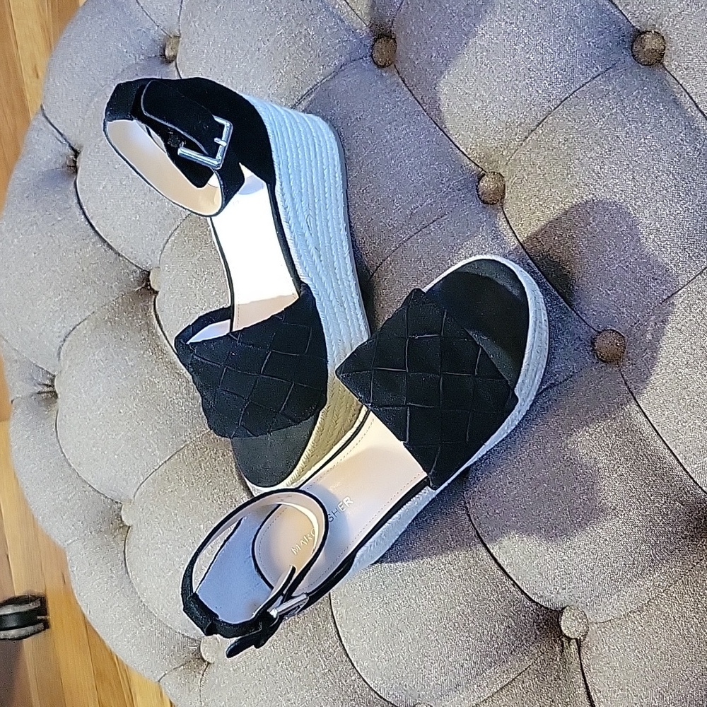 Marc Fisher Suede Platform Sandals